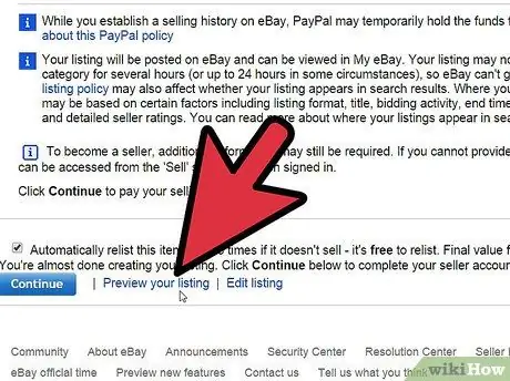 Добавьте "Купить сейчас" на eBay Шаг 9 Добавьте "Купить сейчас" на eBay Шаг 9