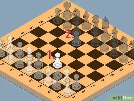 Играть в одиночные шахматы, шаг 4 Играть в одиночные шахматы, шаг 4