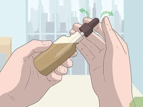 Используйте капельницу для масла CBD Step 6