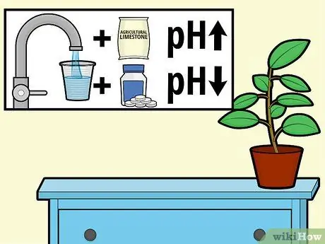 Отрегулируйте pH воды, шаг 2