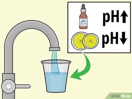 Отрегулируйте pH воды, шаг 4