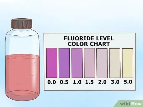 Тестовая вода на фторид Шаг 12