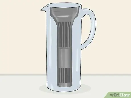 Работа с очистителем воды, шаг 2