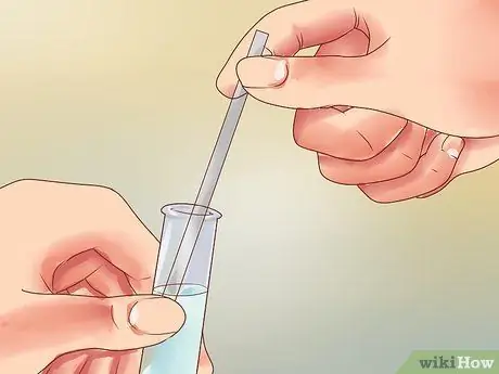 Тест на циануровую кислоту Шаг 10