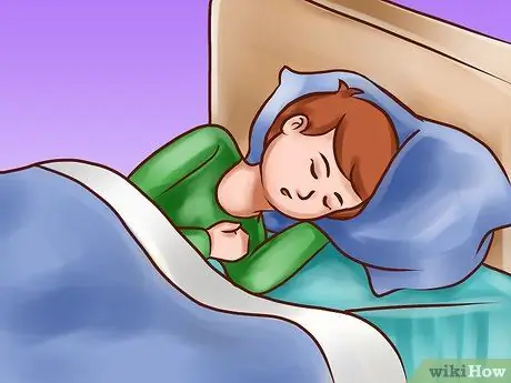 Не спать всю ночь втайне (для детей) Шаг 3