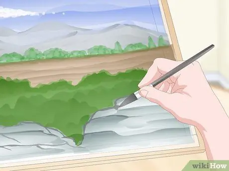Рисуем акварельные пейзажи Шаг 12