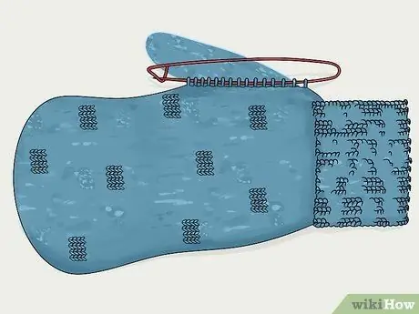 Вяжем Варежки Шаг 12