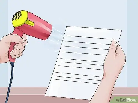 Водонепроницаемая бумага Step 7