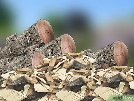 Сделайте древесные гранулы, шаг 1