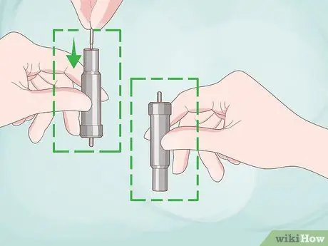 Измените лезвие Cricut Шаг 9