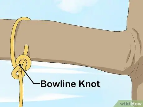 Повесьте качели для дерева Шаг 13