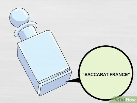 Определить кристалл баккара, шаг 2