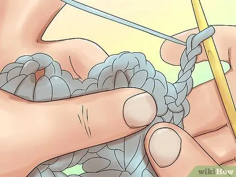 Вяжите текстурированную ракушку крючком, шаг 11