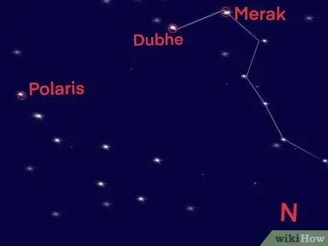 Шаг 9 в поисках Маленькой Медведицы
