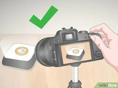 Фотография монеты Шаг 6