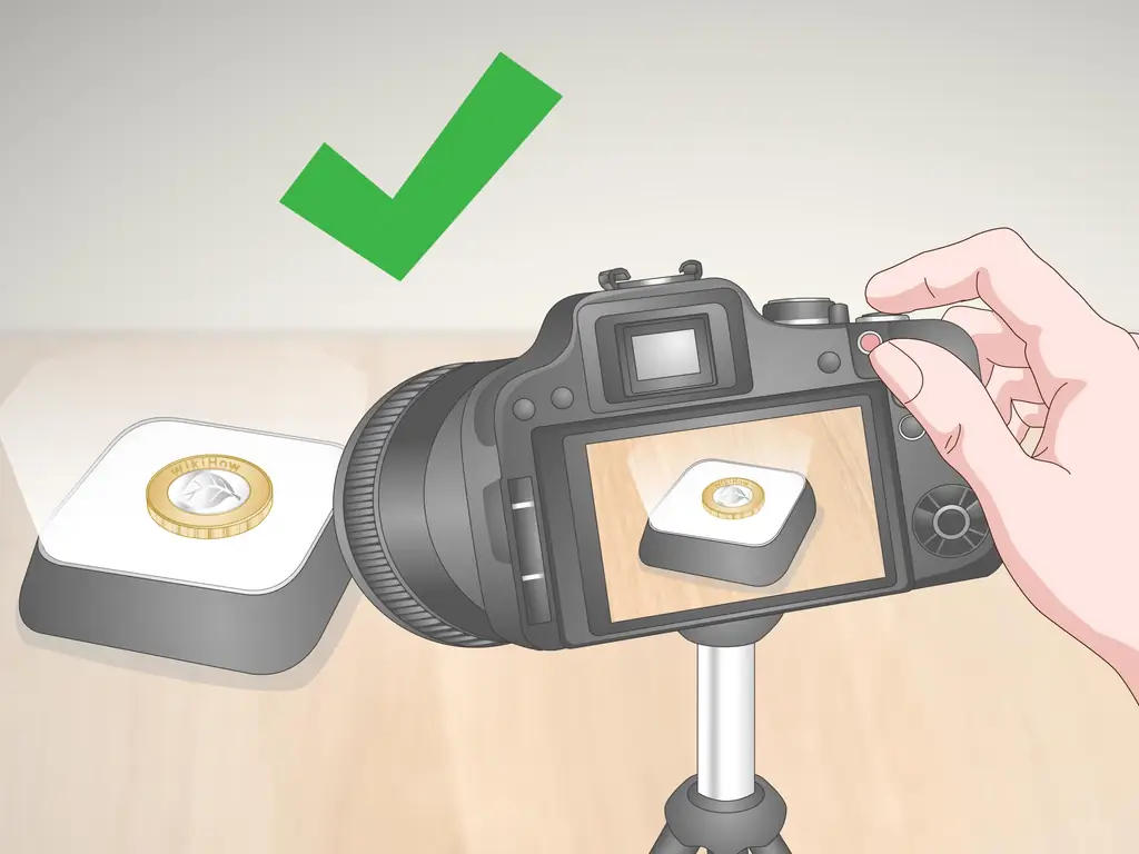 Как фотографировать монеты: 6 шагов (с изображениями)