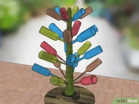 Сделайте дерево из бутылок Шаг 13