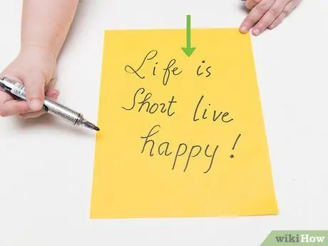 Сделайте сообщение в бутылке Шаг 4