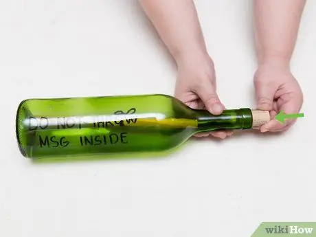 Сделайте сообщение в бутылке Шаг 8