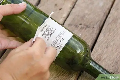 Сделайте акцентные огни на бутылке вина, шаг 1