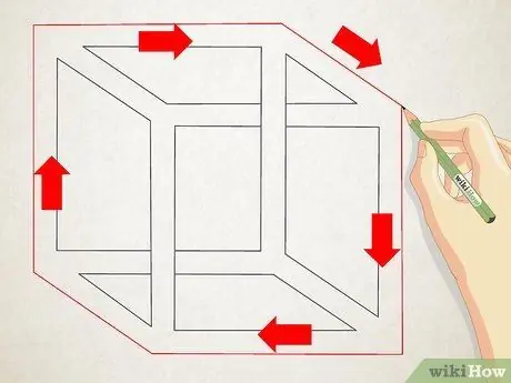 Рисуем невозможный куб. Шаг 8 Рисуем невозможный куб. Шаг 8