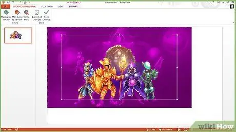Замена фона на фотографии с помощью PowerPoint Шаг 4 Замена фона на фотографии с помощью PowerPoint Шаг 4