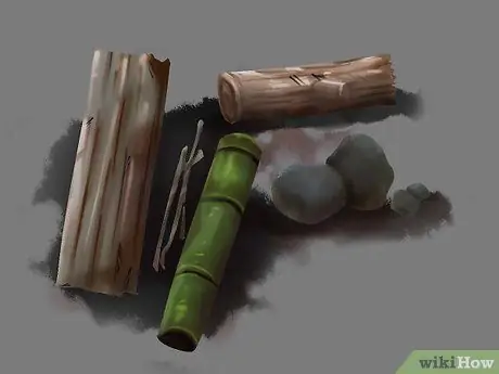Сделайте укрытие на открытом воздухе Шаг 2