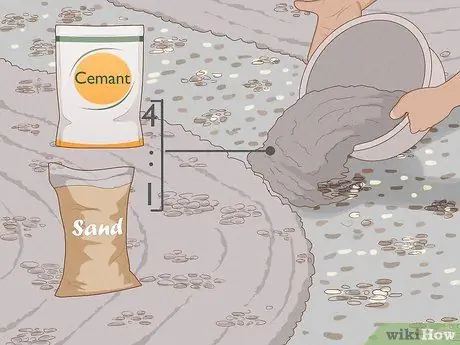 Галька в саду Шаг 13