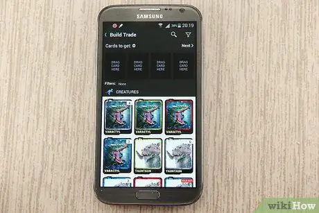 Обменяйте на нужные вам карты в Star Wars_ Card Trader, шаг 7