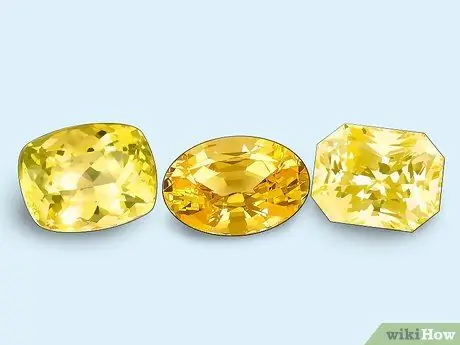 Проверьте желтый сапфир Шаг 12