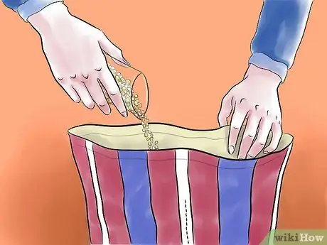 Сделайте кукурузные пакеты Шаг 6