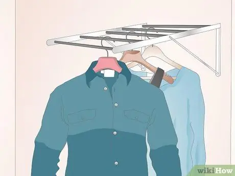 Покажите одежду на стене Шаг 3