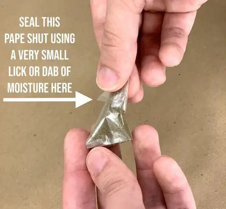 Верхняя часть уплотнения Blate Papes, шаг 3