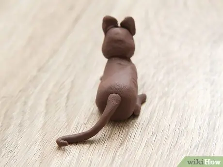 Сделать глиняного кота Шаг 10