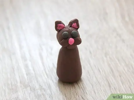 Сделать глиняного кота Шаг 7