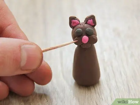 Сделать глиняного кота Шаг 8
