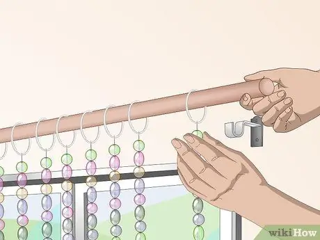 Сделать занавеску из бисера шаг 12