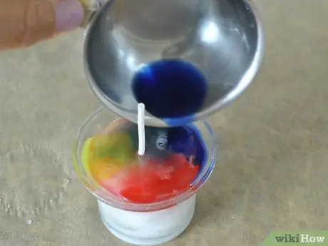 Сделайте свечу на основе Tye Dye, шаг 10