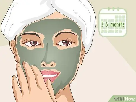 Храните глиняную маску Шаг 5