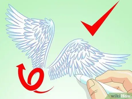 Рисуем крылья ангела Шаг 14