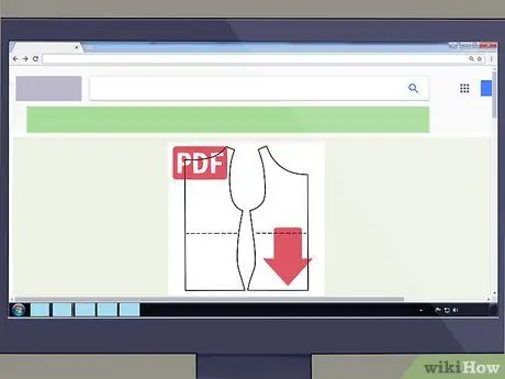 Распечатать PDF Выкройки Шаг 1