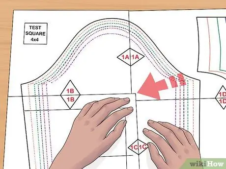 Распечатать PDF Выкройки Шаг 12
