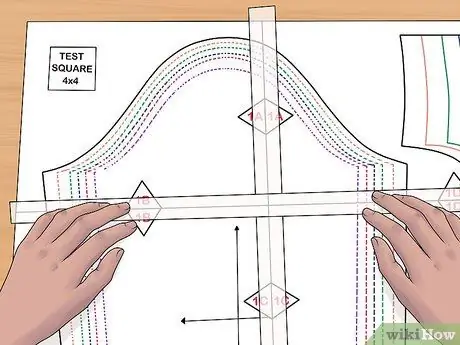 Распечатать PDF Выкройки Шаг 13