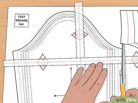 Распечатать PDF Выкройки Шаг 14