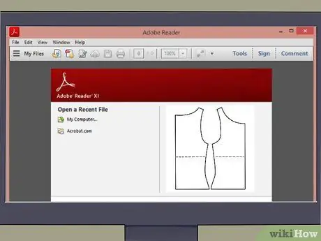 Распечатать PDF Выкройки Шаг 2