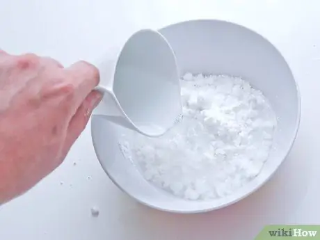 Снежинки сахарной краской Шаг 1