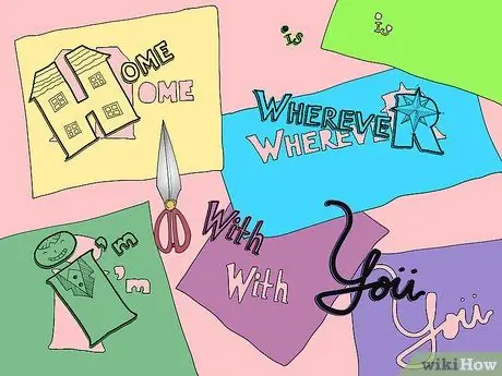 Сделайте Lyric Art Шаг 4 Сделайте Lyric Art Шаг 4