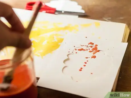Сделать Splatter Art Шаг 8