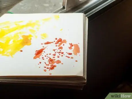 Сделать Splatter Art Шаг 9