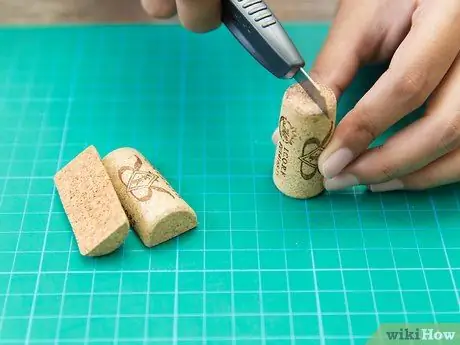 Сделать коврик для ванной из пробки Шаг 2